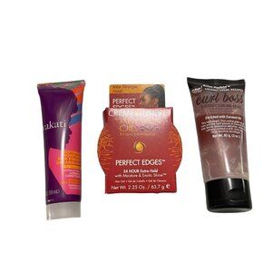 Wakati Detangler Creme Of Nature Perfect Edges Aunt Jackies Curl Boss Gel Bundle